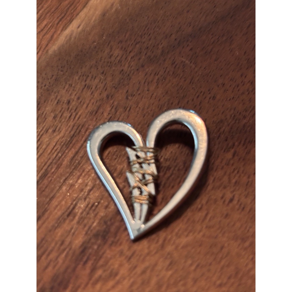 Unbroken Heart Sterling Silver Pendant
